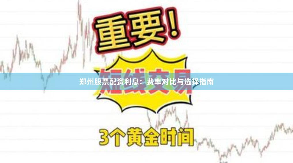 郑州股票配资利息：费率对比与选择指南